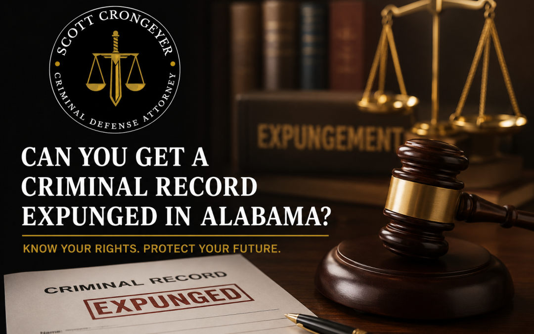 Can You Get a Criminal Record Expunged in Alabama?