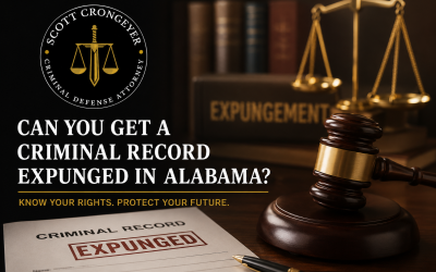 Can You Get a Criminal Record Expunged in Alabama?