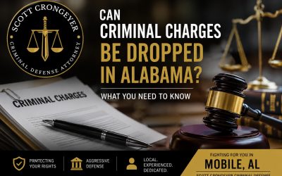 Can Criminal Charges Be Dropped in Alabama? What You Need to Know